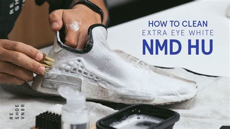 white Adidas NMD cleaning instructions